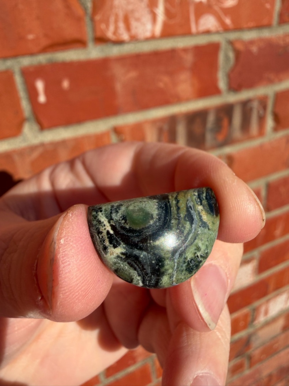 Kambaba Jasper Cabochon #1